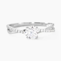 Bague Dana Or Blanc Oxyde De Zirconium