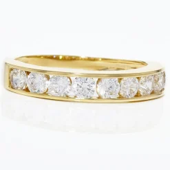 Bague Davila Or Jaune Oxyde De Zirconium