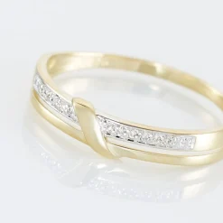 Bague Daynis Or Jaune Diamant