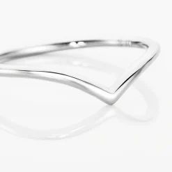 Bague De Phalange Tricia Argent Blanc