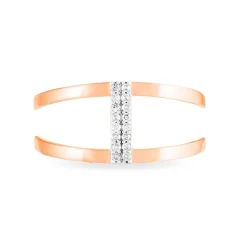 Bague Deborah Or Rose Diamant