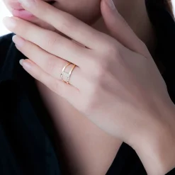 Bague Deborah Or Rose Diamant