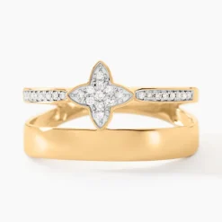 Bague Delicatesse Or Jaune Diamant