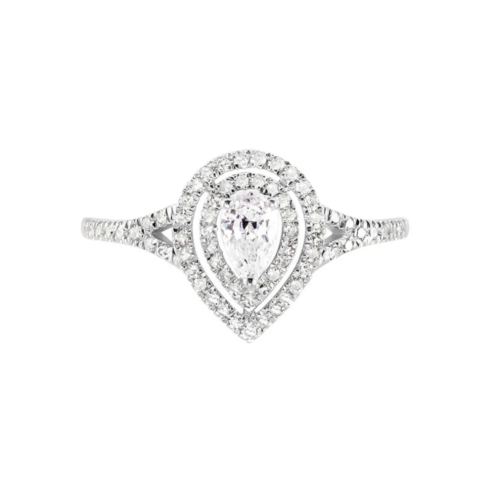 Bague Diamina Or Blanc Diamant