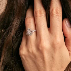 Bague Diamina Or Blanc Diamant