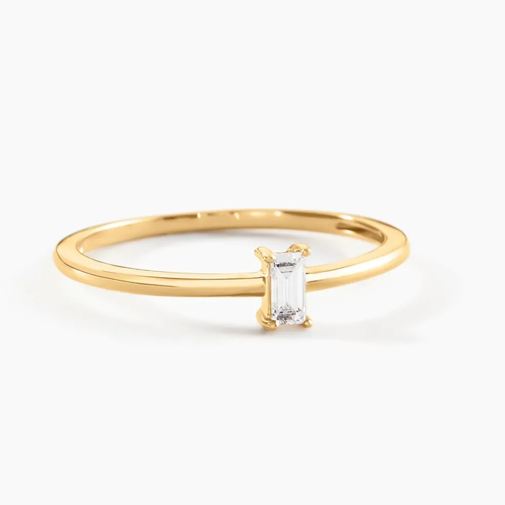 Bague Dmitrii Or Jaune Diamant Synthétique