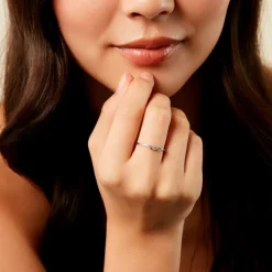 Bague Donya Argent Blanc Oxyde De Zirconium