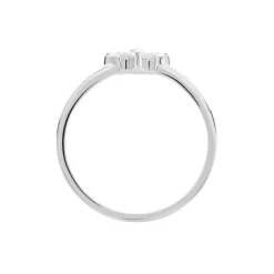 Bague Eclat Argent Blanc Oxyde De Zirconium