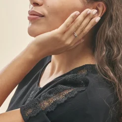 Bague Edem Or Rose Diamant