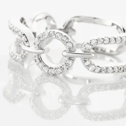 Bague Ela Argent Blanc Oxyde De Zirconium