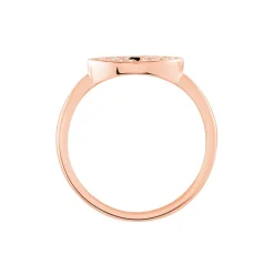 Bague Eldia Argent Rose Oxyde De Zirconium