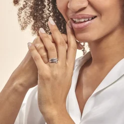 Bague Eleonore Or Blanc Diamant