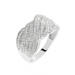 Bague Elfidia Or Blanc Diamant