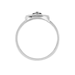 Bague Elfidiane Or Blanc Diamant