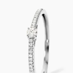 Bague Eliisa Platine Blanc Diamant