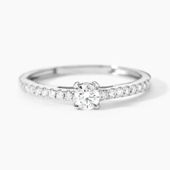 Bague Eliisa Platine Blanc Diamant