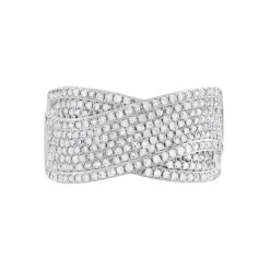 Bague Elyne Or Blanc Diamant