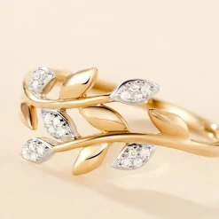 Bague Emelyne Or Jaune Diamant