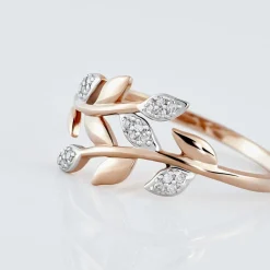 Bague Emelyne Or Rose Diamant