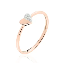 Bague Emilia Or Rose Diamant