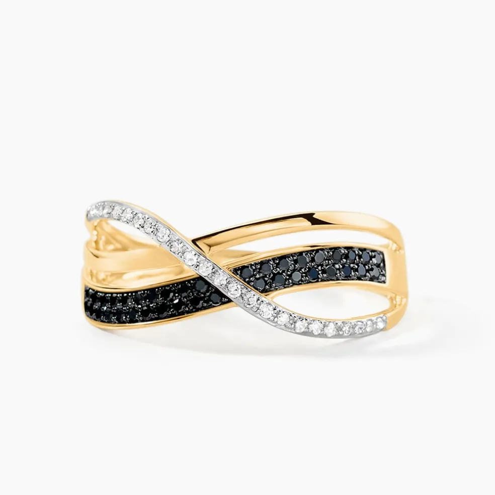 Bague Emilie Or Jaune Diamant