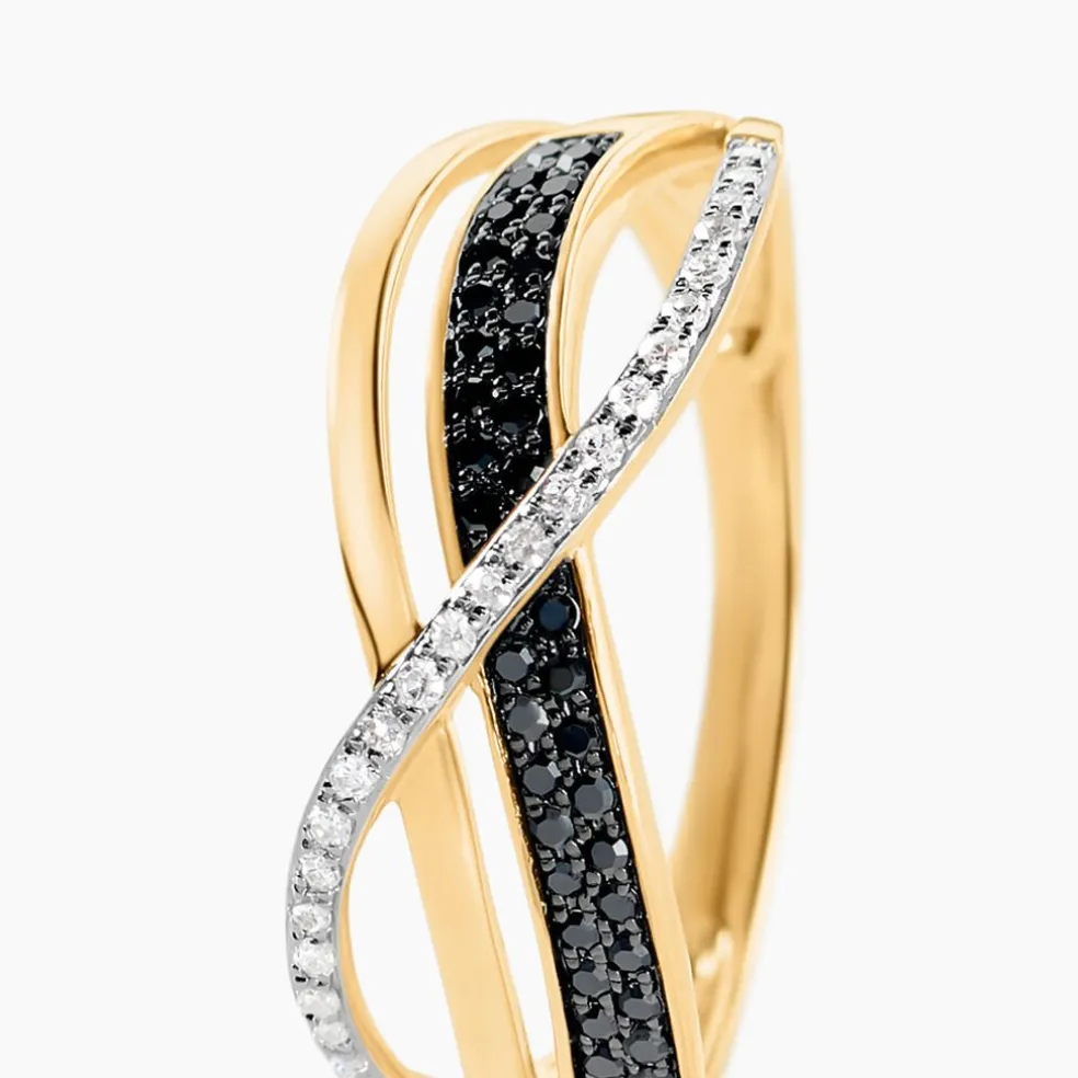 Bague Emilie Or Jaune Diamant
