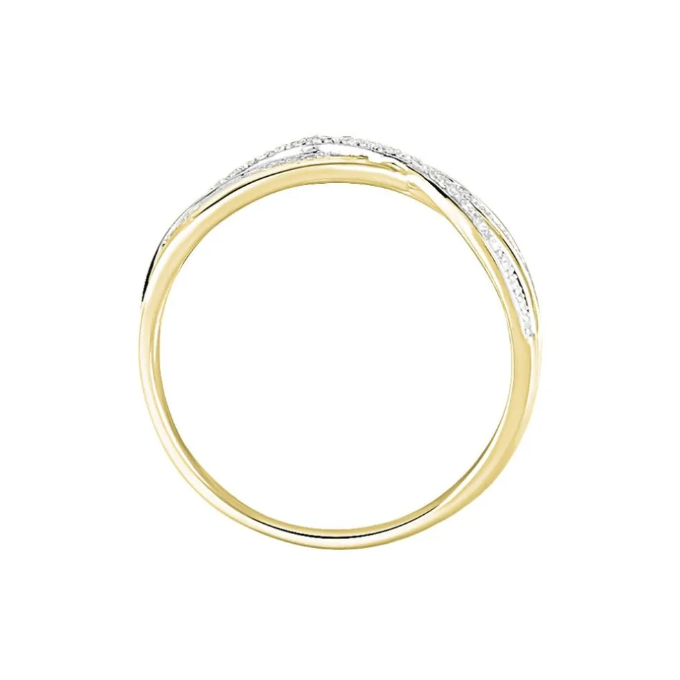 Bague Emilie Or Jaune Diamant