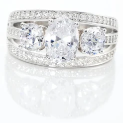 Bague Eneka Argent Oxyde De Zirconium