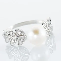 Bague Epiphania Or Blanc Oxyde De Zirconium