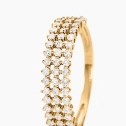 Bague Epiphany Or Jaune Diamant Synthétique