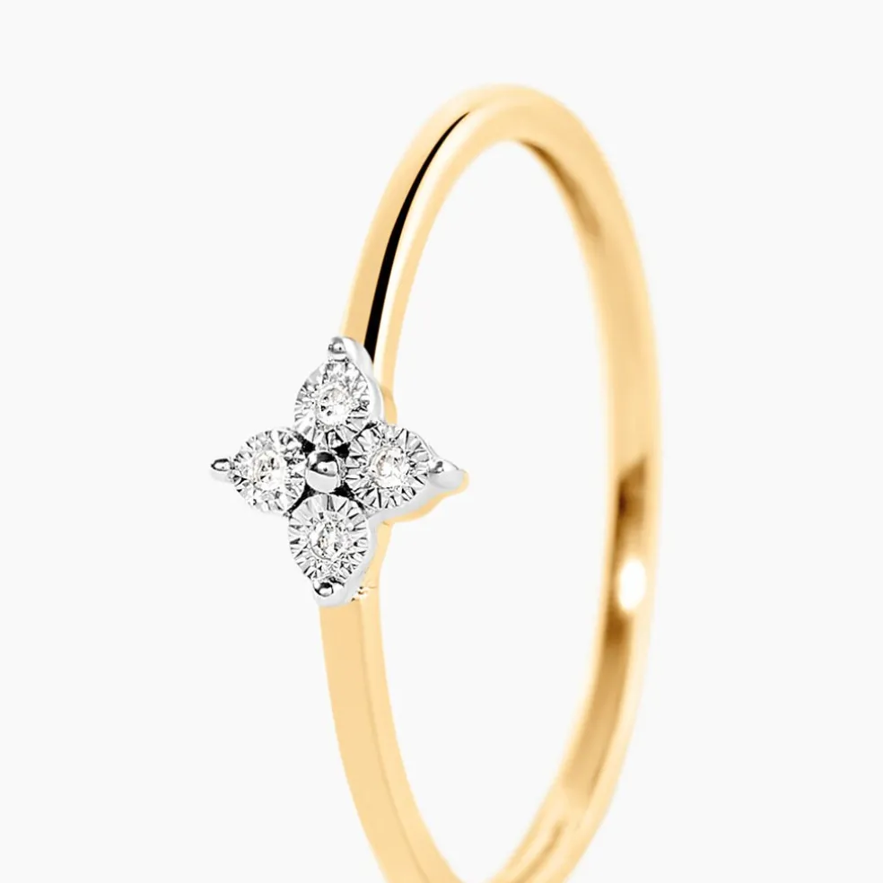 Bague Eternal Spring Or Jaune Diamant