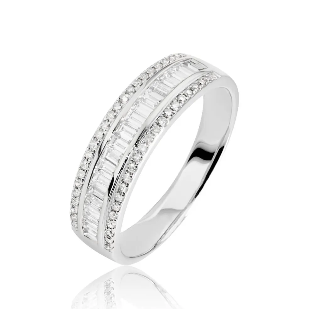 Bague Eugenie Or Blanc Diamant