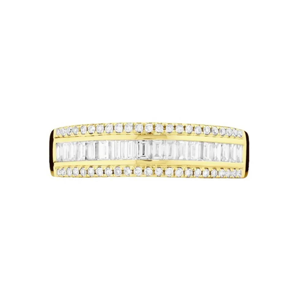 Bague Eugenie Or Jaune Diamant