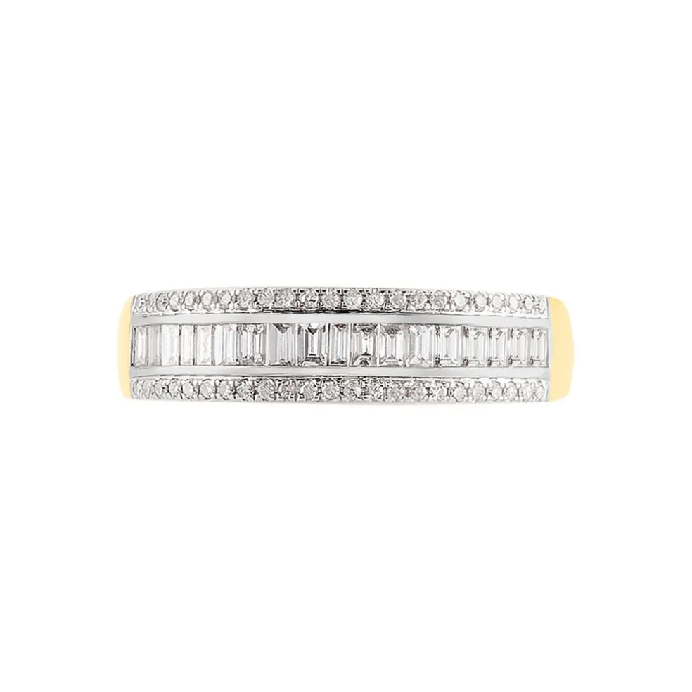 Bague Eugenie Or Jaune Diamant