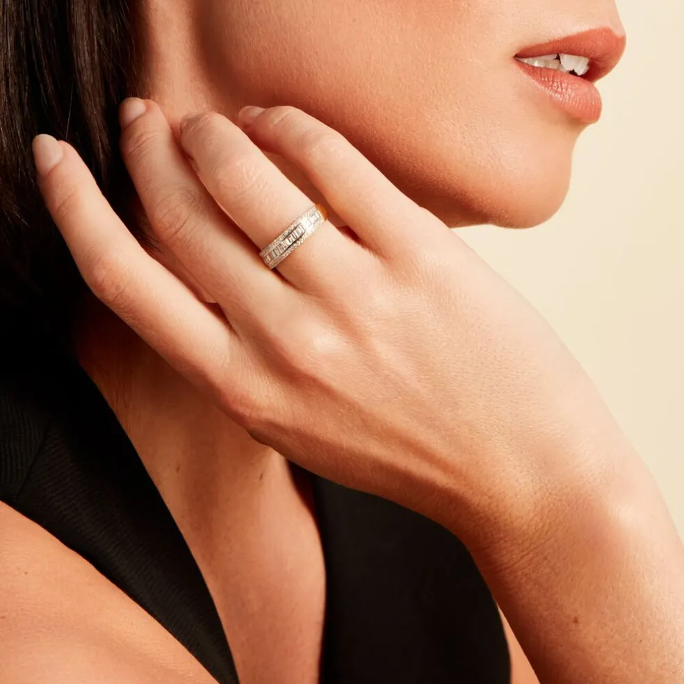 Bague Eugenie Or Jaune Diamant