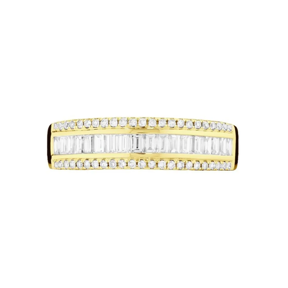 Bague Eugenie Or Jaune Diamant