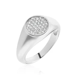 Bague Ferreol Argent Oxydes De Zirconium