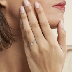 Bague Finella Platine Blanc Diamant