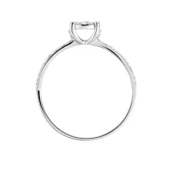 Bague Frika Or Blanc Diamant