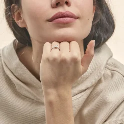 Bague Frika Or Blanc Diamant