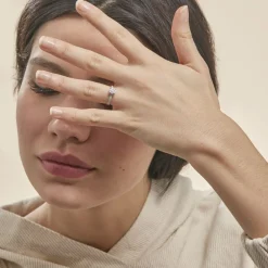 Bague Frika Or Blanc Diamant