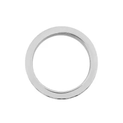 Bague Gaston Acier Blanc