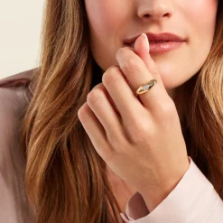 Bague Georgios Or Jaune Diamant