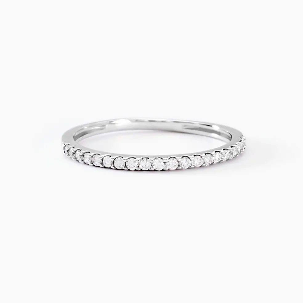 Bague Gizella Or Blanc Diamant