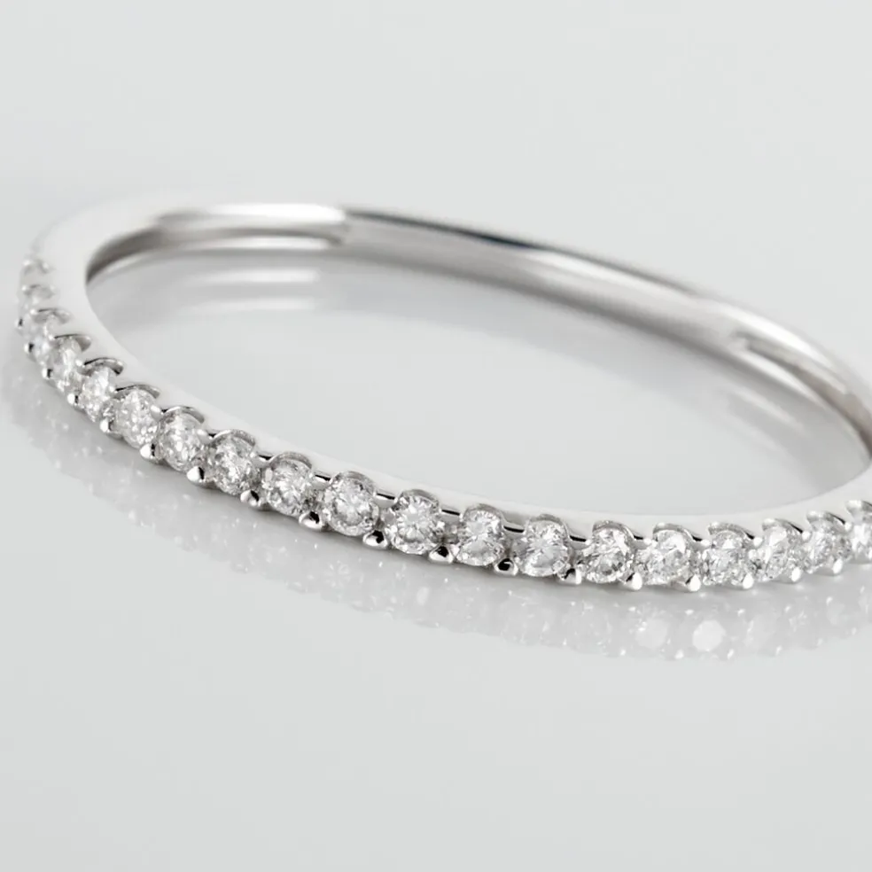 Bague Gizella Or Blanc Diamant