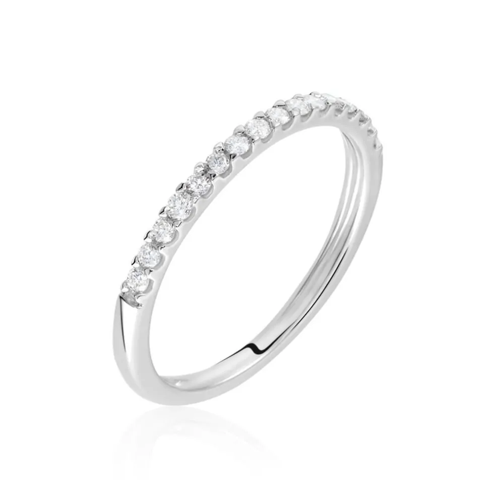 Bague Gizella Or Blanc Diamant