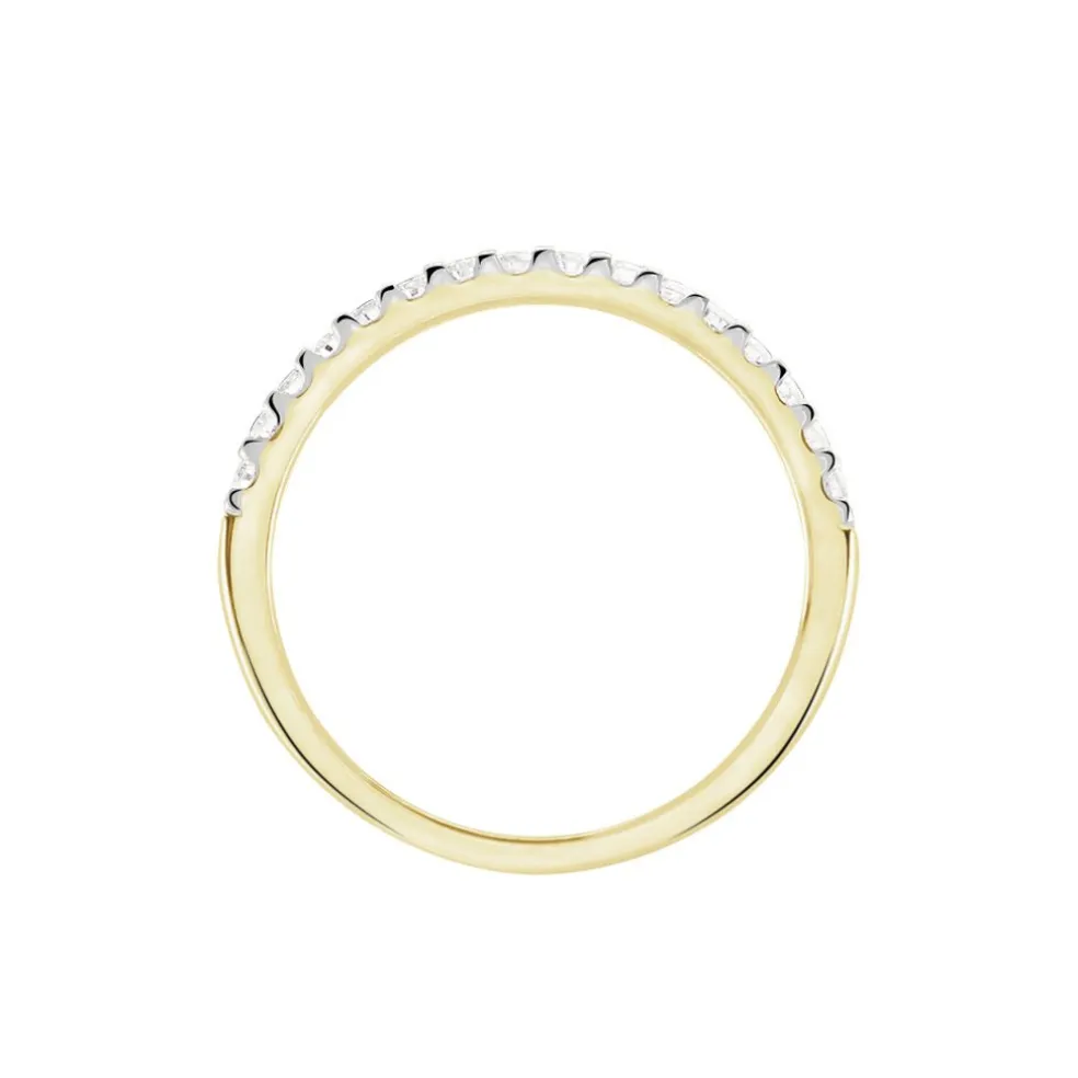 Bague Gizella Or Jaune Diamant
