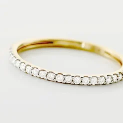 Bague Gizella Or Jaune Diamant