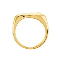 Bague Gold Aura Acier Jaune