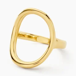 Bague Gold Aura Acier Jaune